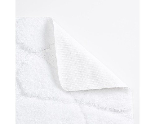 Коврик для ванной комнаты WasserKRAFT Diemel 90х60 BM-2218 White