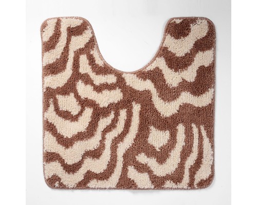 Коврик для туалета WasserKRAFT Donau 50х50 BM-9409 Коричневый