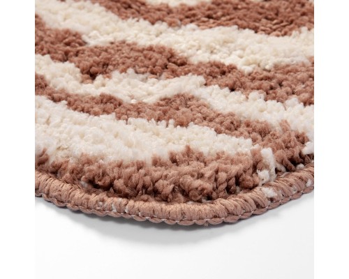 Коврик для туалета WasserKRAFT Donau 50х50 BM-9409 Коричневый