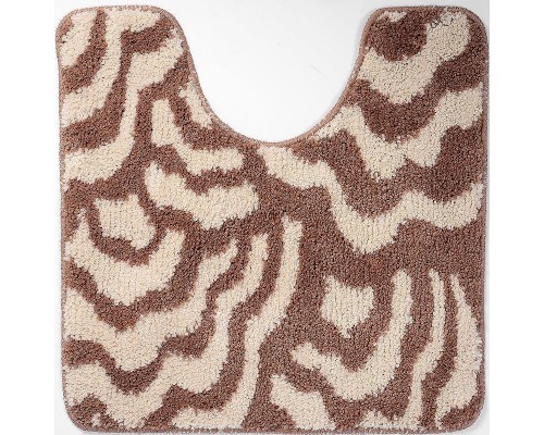 Коврик для туалета WasserKRAFT Donau 50х50 BM-9409 Коричневый