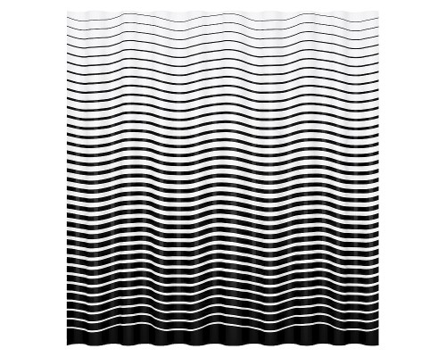 Шторка для ванны WasserKRAFT Donau 180х200 SC-24101 Полосы