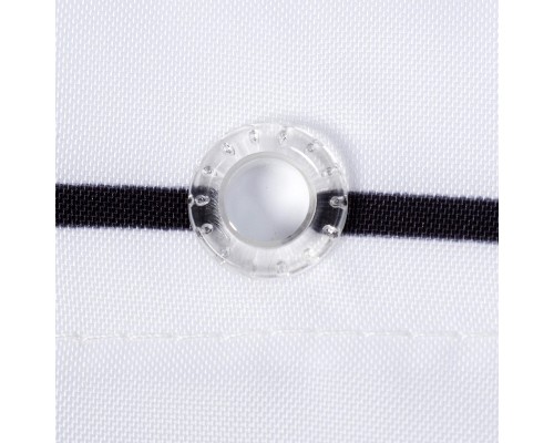 Шторка для ванны WasserKRAFT Donau 180х200 SC-24101 Полосы