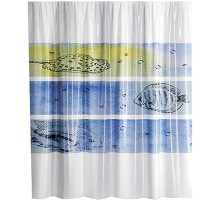 Шторка для ванны WasserKRAFT Inn 180х200 SC-43101 Море