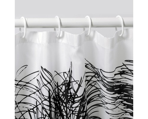 Шторка для ванны WasserKRAFT Isar 180х200 SC-73101 Животный