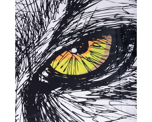 Шторка для ванны WasserKRAFT Isar 180х200 SC-73101 Животный