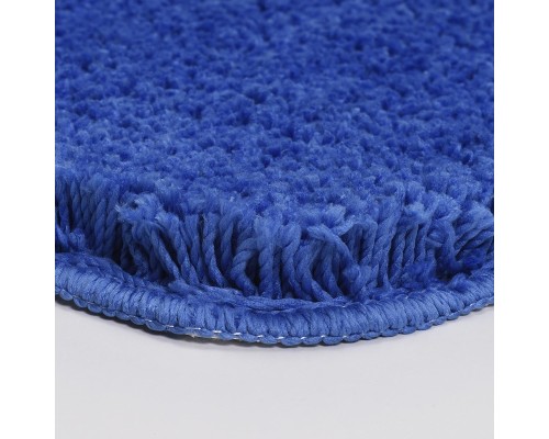 Коврик для ванной комнаты WasserKRAFT Kammel 90х57 BM-8301 Nautical Blue