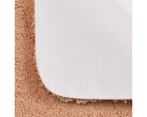 Коврик для ванной комнаты WasserKRAFT Kammel 55х57 BM-8343 Caramel Cream