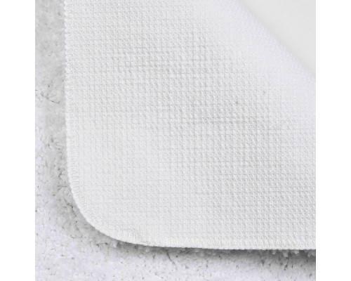 Коврик для ванной комнаты WasserKRAFT Kammel 55х57 BM-8345 White