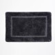 Коврик для ванной комнаты WasserKRAFT Lopau 90х60 BM-6012 Charcoal gray