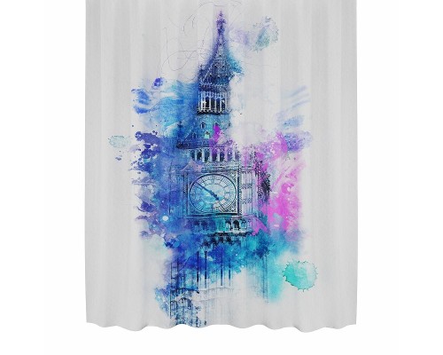 Шторка для ванны WasserKRAFT Lossa 180х200 SC-81103 Белая