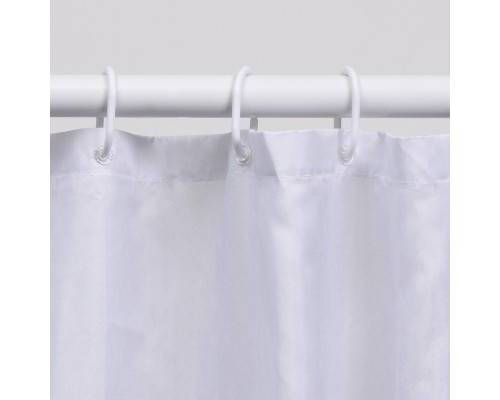 Шторка для ванны WasserKRAFT Lossa 180х200 SC-81103 Белая