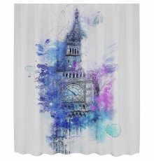 Шторка для ванны WasserKRAFT Lossa 180х200 SC-81103 Белая