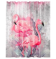 Шторка для ванны WasserKRAFT Lossa 180х200 SC-81104 разноцветная