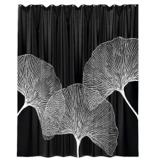 Шторка для ванны WasserKRAFT Nau 200х200 SC-77102 Черная