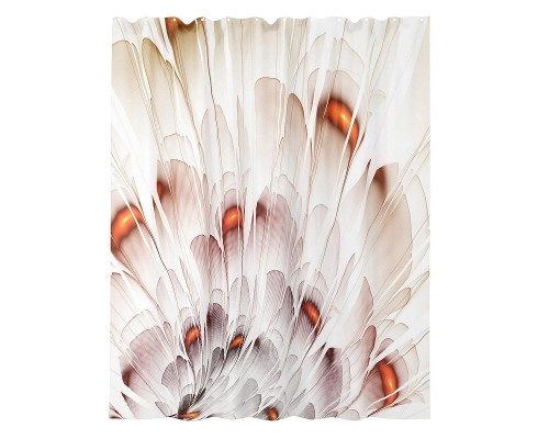 Шторка для ванны WasserKRAFT Nau 180х200 SC-77103 разноцветная