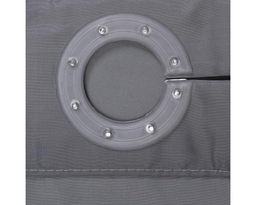 Шторка для ванны WasserKRAFT Oder 200х200 SC-30502 Серая