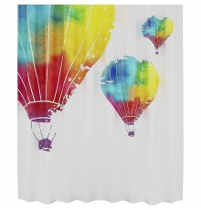 Шторка для ванны WasserKRAFT Rossel 180х200 SC-57102 Белая