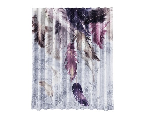 Шторка для ванны WasserKRAFT Rossel 180х200 SC-57103 разноцветная