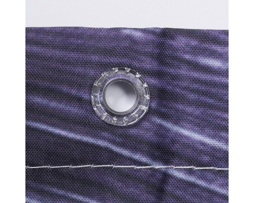 Шторка для ванны WasserKRAFT Rossel 180х200 SC-57103 разноцветная