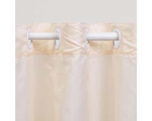 Шторка для ванны WasserKRAFT Vils 200х200 SC-10102 Бежевая