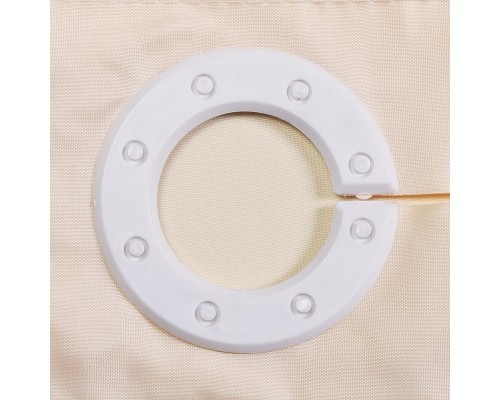 Шторка для ванны WasserKRAFT Vils 200х200 SC-10102 Бежевая