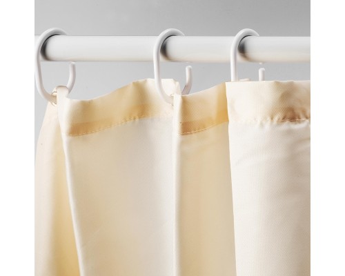 Шторка для ванны WasserKRAFT Vils 180х200 SC-10101 Бежевая