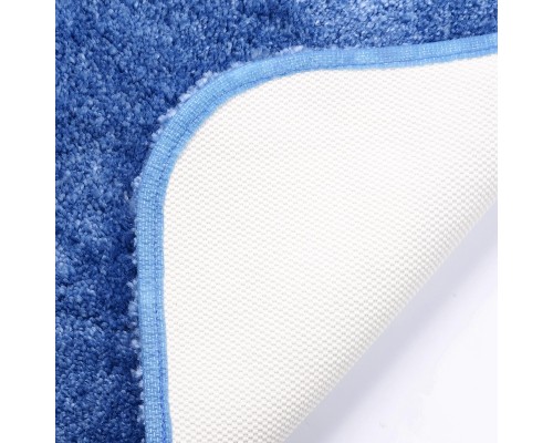 Коврик для ванной комнаты WasserKRAFT Wern 57x55 BM-2504 Dark Blue