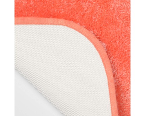 Коврик для ванной комнаты WasserKRAFT Wern 57x55 BM-2574 Reddish orange