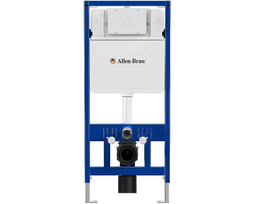 Инсталляция Allen Brau Pneumatic Pro 9.11101.20 для унитаза без клавиши смыва