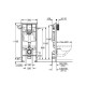 Инсталляция Grohe Rapid SL 38528001 для унитаза без клавиши