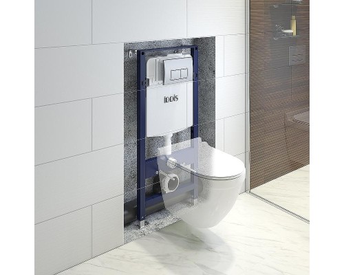 Инсталляция Iddis Optima Home OPH00GCi32K для унитаза с клавишей смыва Хром