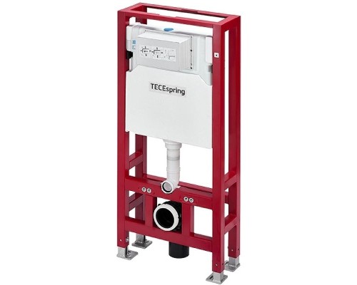 Инсталляция Tece Spring K500393 для унитаза без клавиши смыва