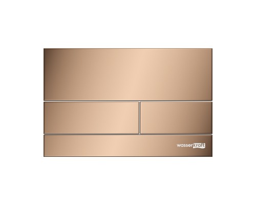 Смывной бачок WasserKRAFT Aller 10TLT.031.ME.RG04 для унитаза с клавишей смыва цвет Розовое золото