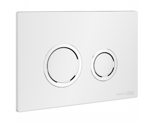 Смывной бачок WasserKRAFT Aller 10TLT.031.ME.WH01 для унитаза с Белой клавишей смыва