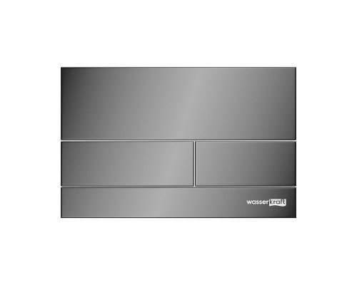 Инсталляция WasserKRAFT Salm 27TLT.010.ME.BL.PB04 для унитаза Черное стекло с клавишей смыва Черный глянец
