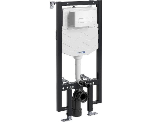 Инсталляция WasserKRAFT Vils 56TLT.010.ME.WH03 для унитаза с Белой клавишей смыва