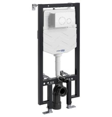 Инсталляция WasserKRAFT Vils 56TLT.010.ME.WM02 для унитаза с Белой матовой клавишей смыва