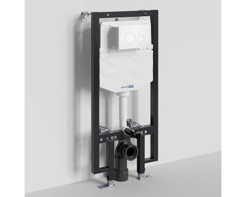 Инсталляция WasserKRAFT Vils 56TLT.010.ME.WH02 для унитаза с Белой клавишей смыва