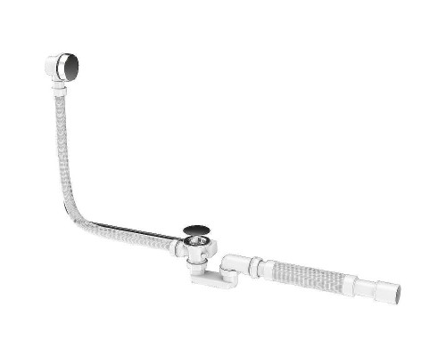 Слив-перелив AM.PM W90A-000-OFI полуавтомат Хром