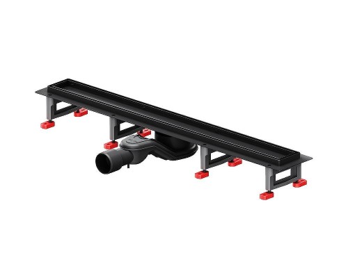 Душевой лоток AM.PM MasterFlow 70 W01SC-U11-070-04BM с Черной матовой решеткой / под плитку Tile