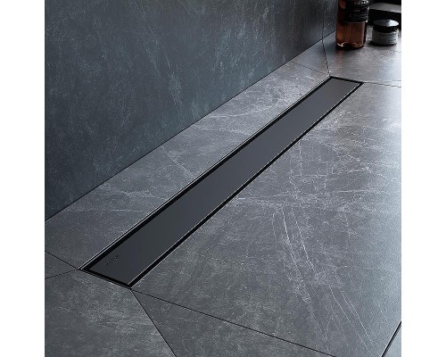 Душевой лоток AM.PM MasterFlow 70 W01SC-U11-070-04BM с Черной матовой решеткой / под плитку Tile