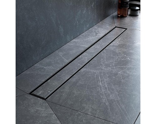 Душевой лоток AM.PM MasterFlow 70 W01SC-U11-070-04BM с Черной матовой решеткой / под плитку Tile