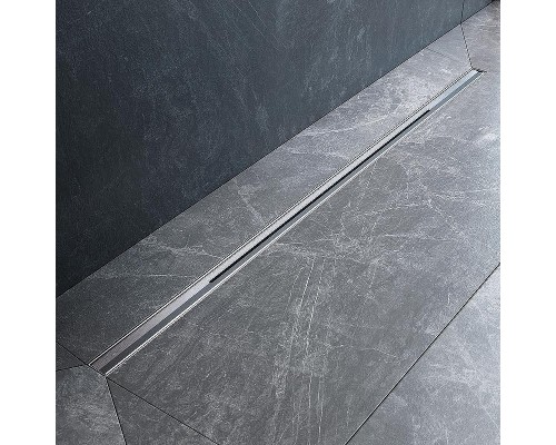 Душевой лоток AM.PM MasterFlow 100 W01SC-S11-100-05SB с решеткой Хром матовый Slim line