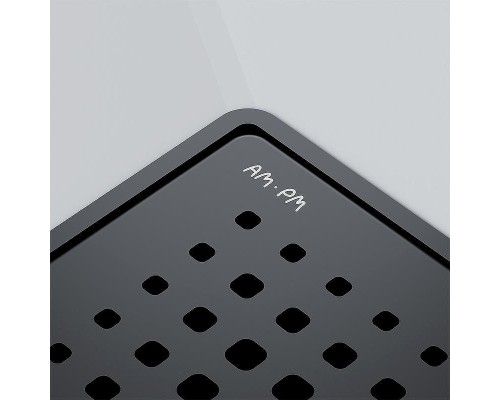 Душевой трап AM.PM MasterFlow 10 W01BD-P11-010-01BM с Черной матовой решеткой Cut Gradient