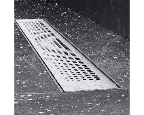 Душевой лоток AM.PM PrimeFlow 60 W02SC-P11-060-01SB с решеткой Хром матовый Cut Gradient