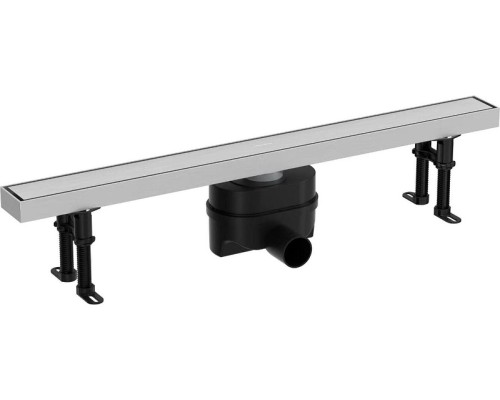 Душевой лоток Allen Brau Priority 85 9.50010.BN с решеткой цвет Никель браш / под плитку