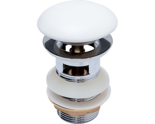 Донный клапан Aquanet 333928 click-clack цвет Белый матовый