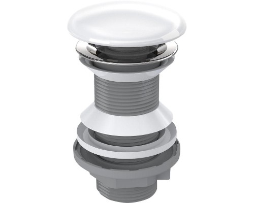 Донный клапан Aquanet 342071 click-clack цвет Белый