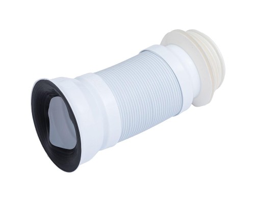 Фановая труба Aquanet 342072 гофровая цвет Белый