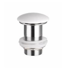 Донный клапан для раковины Ceramicanova CN2000MW click-clack Белый матовый